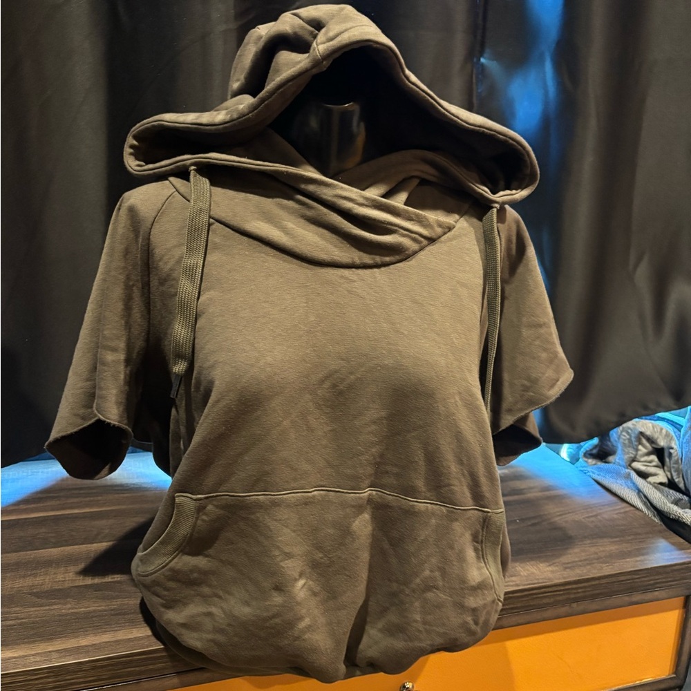NSF Dark Olive Hooded Sweatshirt